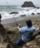 Perch Fishing on the Beach