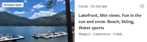 Beautiful Rental on Donner Lake