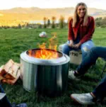 Spring Camping Fire Pit